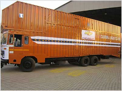 Car & Bike Carrier Truck