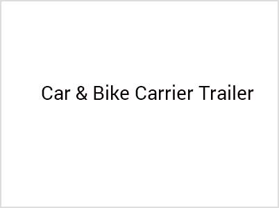 Car & Bike Carrier Trailer